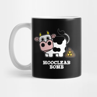 Mooclear Bomb Cute Cow Pun Mug